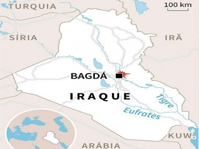 Quatro foguetes caem em base iraquiana que abriga soldados americanos