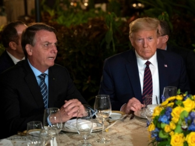 Trump elogia 'trabalho fantástico' de Bolsonaro