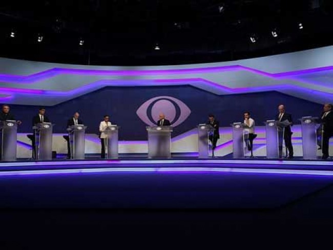 Tom moderado no primeiro debate presidencial