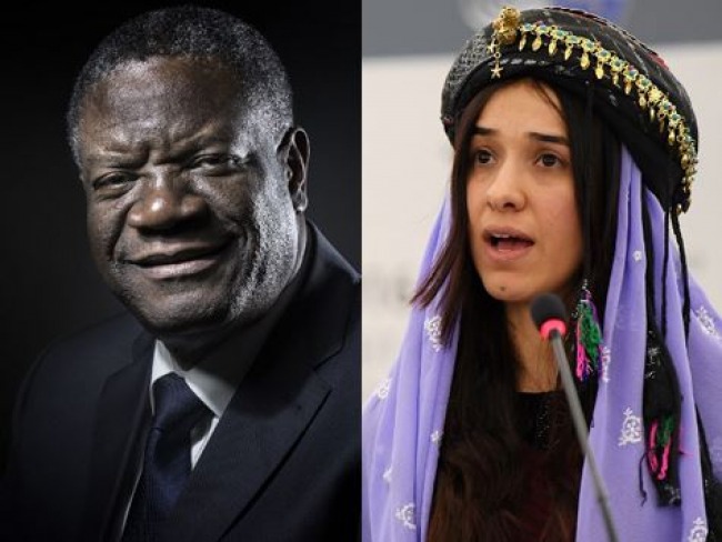 Nobel da Paz 2018 vai para um mdico congols e uma ativista yazidi