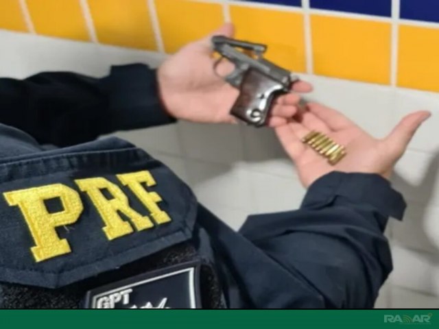 Suspeito de porte ilegal de arma de fogo  preso em Canapi