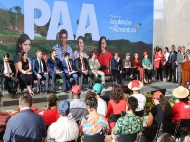 Governo anuncia mais R$ 250 milhes para o PAA em 2023