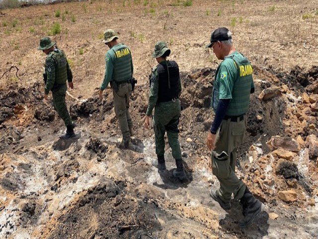 FPI do So Francisco combate desmatamento ilegal em Canapi