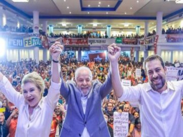 Lula faz investida eleitoral em SP; fala em parceria com Tarcsio e filia Marta