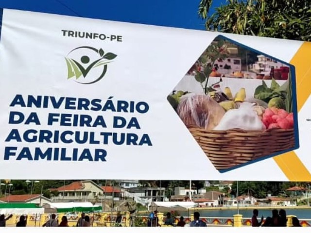 Triunfo FM celebra os 6 anos da Feira da Agricultura Familiar de Triunfo