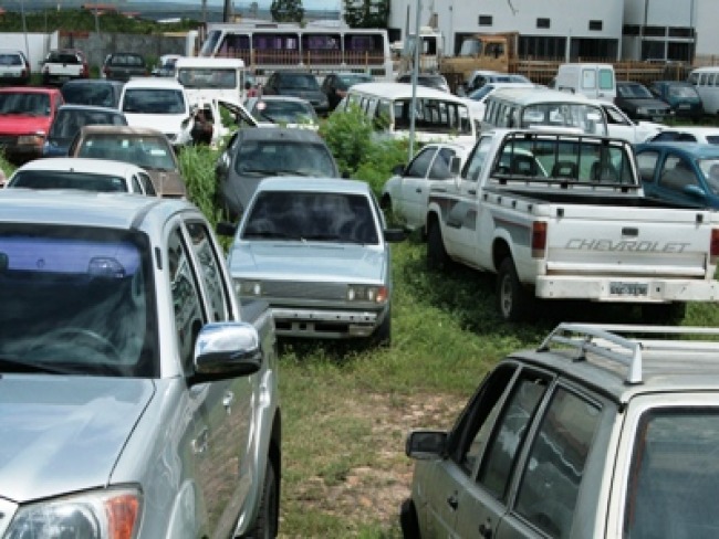 Detran leiloa 132 veculos em Teresina, Floriano e Parnaba