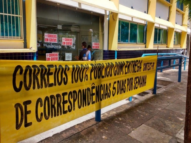 Greve dos Correios acaba no Piau sem trabalhadores aceitarem proposta