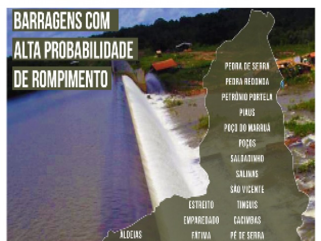 Relatrio mostra que barragens no Piau esto com alto risco de rompimento