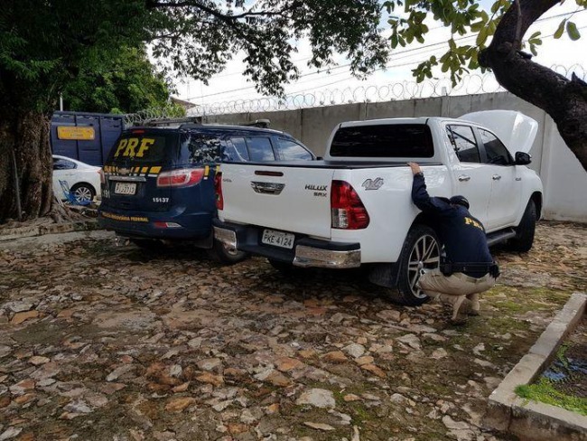  Prefeito do Piau  preso andando em carro com a placa clonada