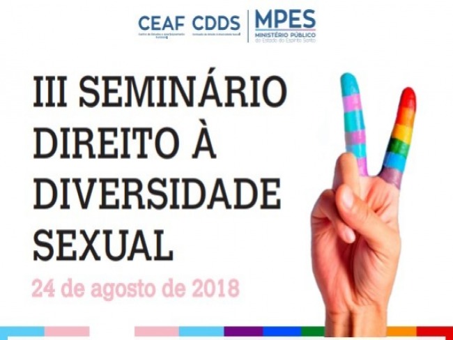 Ministrio Pblico realiza 3 Seminrio Direito  Diversidade Sexual