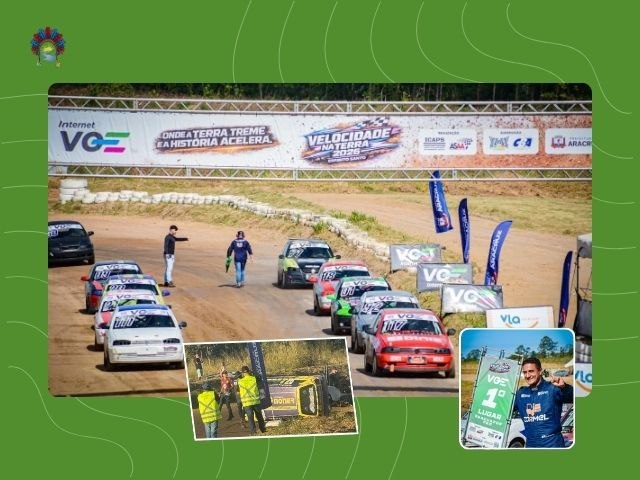 Pista molhada, capotamento e surpresas no pódio da quinta e sexta etapas do Campeonato de Velocidade na Terra Pista molhada, capotamento e surpresas no pódio da quinta e sexta etapas do Campeonato de Velocidade na Terra