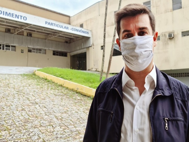 Vereador Andr Meirinho luta pela abertura do hospital Santa Ins