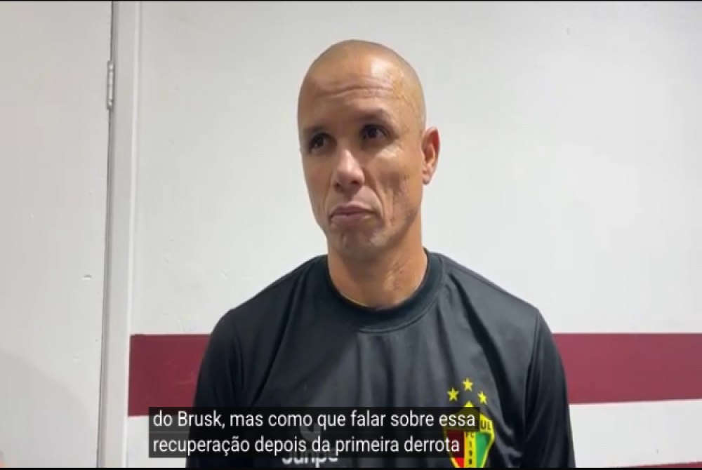 Igor Magalh�es comenta derrota do Brusc�o 