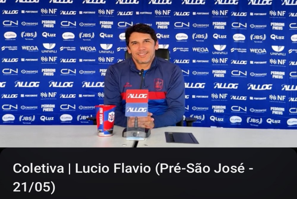 Professor F�bio comenta a estrat�gia do pr�ximo jogo
