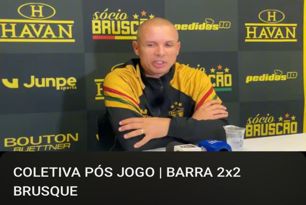 Coletiva de imprensa p�s jogo 