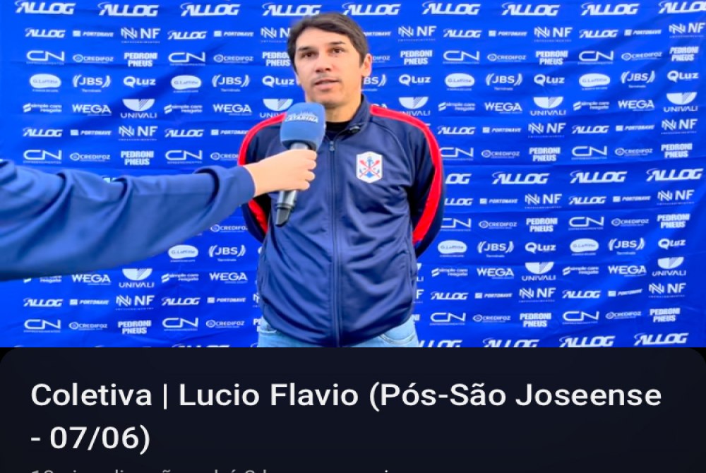 Assista o t�cnico do Marc�lio aqui