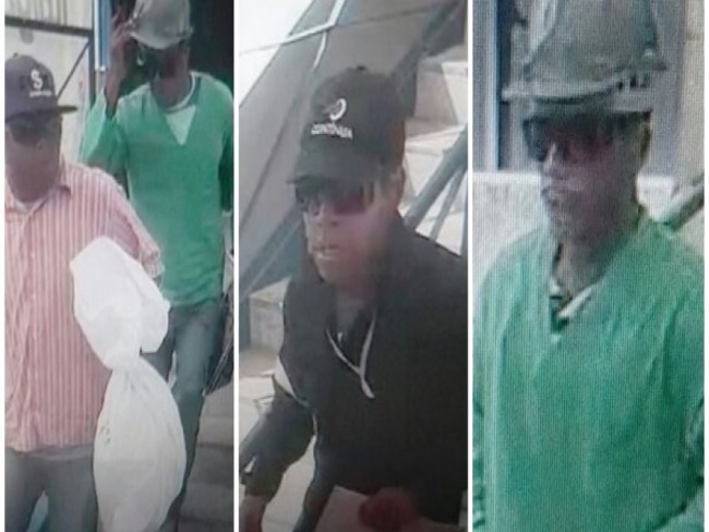 Salvador: Veja imagens detalhadas dos bandidos que roubaram malotes do BB no Shopping Itaigara