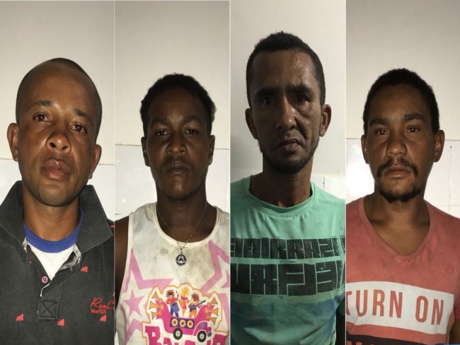 Quatro suspeitos de integrar quadrilha de trfico de drogas e roubo de veculos so presos em Mucug
