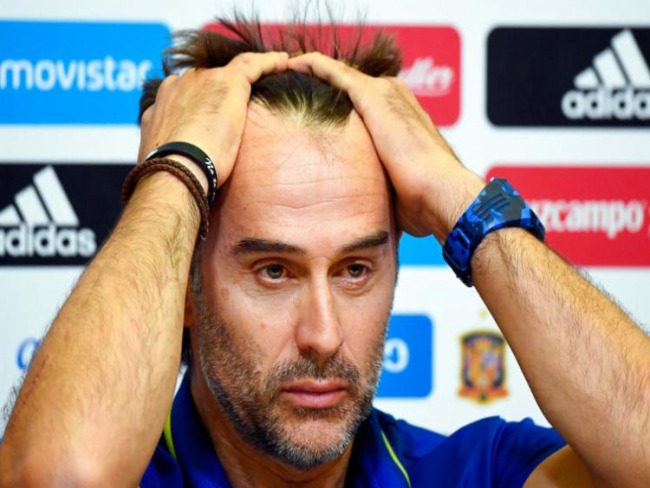 Espanha demite tcnico Julen Lopetegui a dois dias da estreia na Copa
