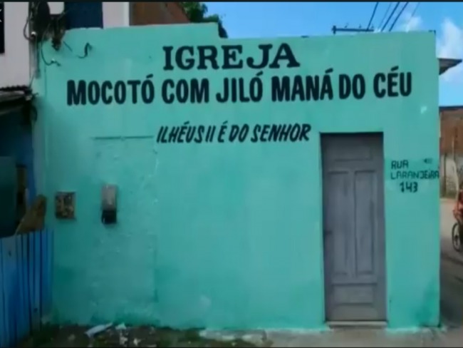 'Mocot com Jil Man do Cu': Nome de igreja evanglica causa polmica no sul da Bahia e viraliza nas redes sociais