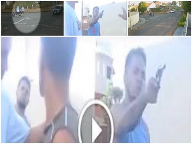 Vdeo: Mulher filma marido sendo assassinado na frente do filho