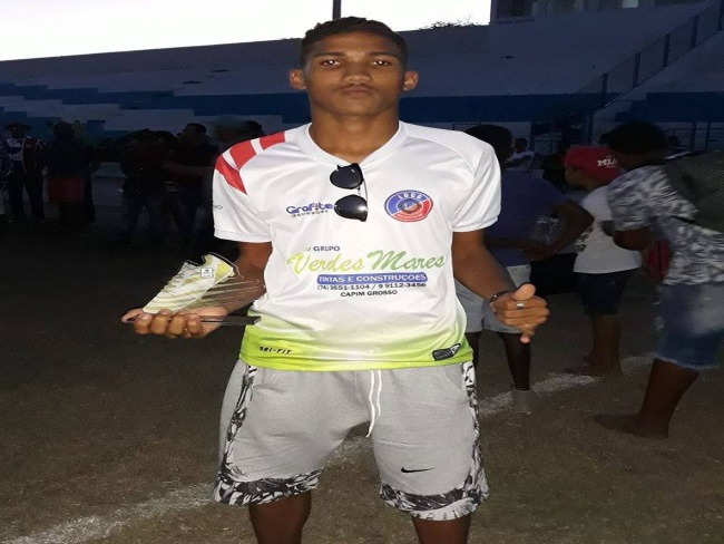 Jovem atacante Adelon conquista artilharia da Copa Jacupe Sub-17