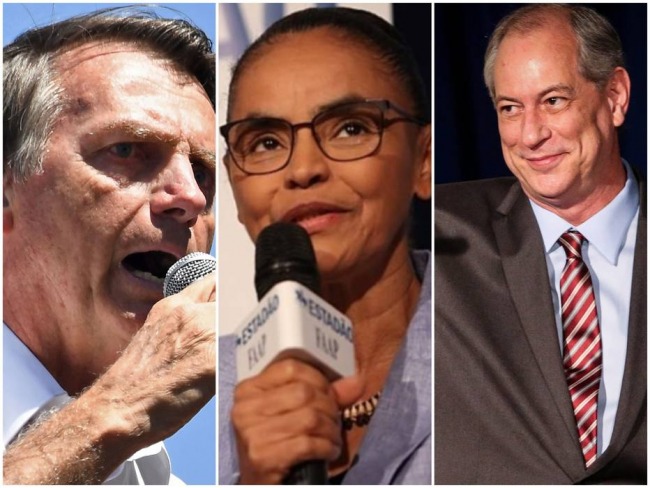 Pesquisa Ibope: Bolsonaro mantm liderana; Ciro sobe e empata com Marina