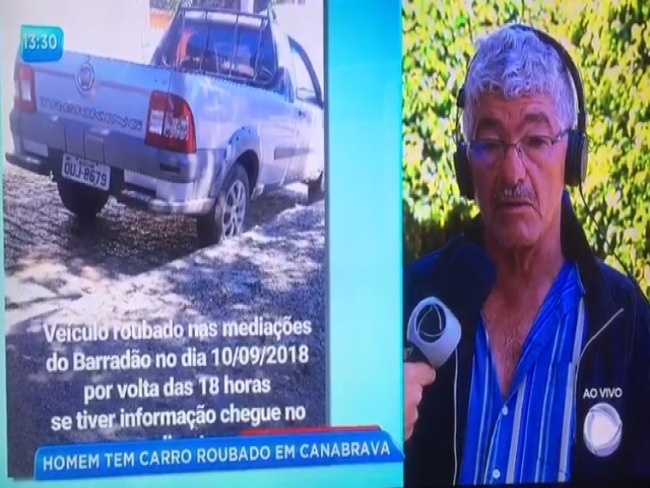 Calmonense teve carro tomado de assalto em Salvador 