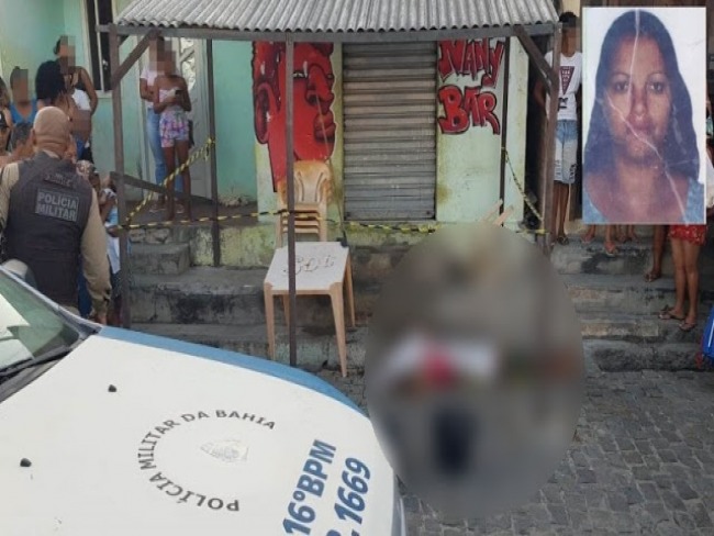 Conceio do Coit: Mulher  assassinada a tiros em porta de bar