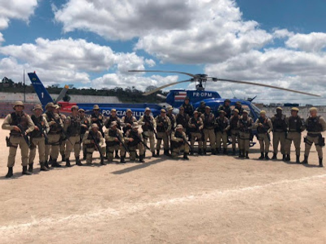  Polcia Militar com apoio do GRAER realiza Operao Baixa Grande Segura 