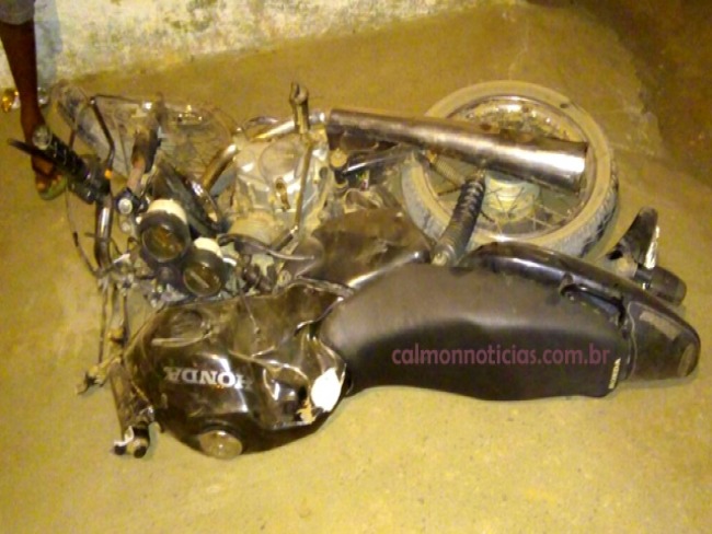 Miguel Calmon: Jovem sofre acidente de moto em estrada vicinal