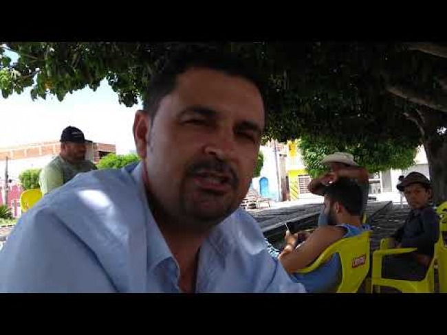 Vereador Sandro de Mundo Novo concede entrevista a TV JORGEQUIXABEIRA