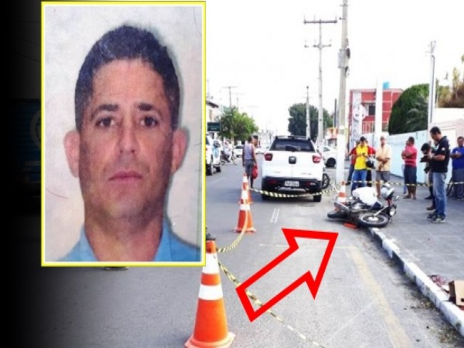 Feira de Santana-BA: Motociclista morre aps colidir com carro na Rua So Domingos. 