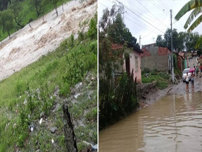 Populao relata estragos provocados pelas chuvas em Campo Formoso
