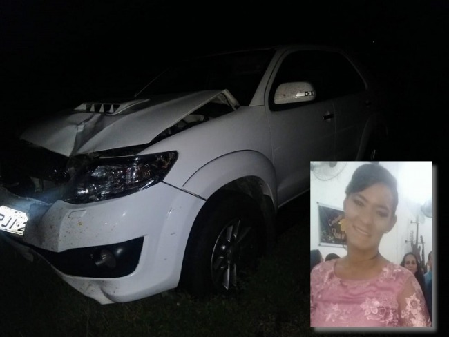 Mulher morre em coliso entre moto e SW4 na BA-030 em Brumado