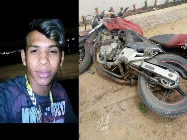 Jovem morre aps coliso entre moto e nibus coletivo no bairro Pedra Linda, em Petrolina