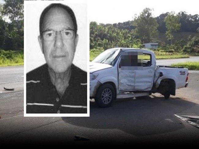 Ex-vice prefeito de Potiragu morre em grave acidente na BR-101 no sul da Bahia. 