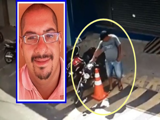VDEO: Imagen mostra homem que foi morto em Conquista-BA roubando moto
