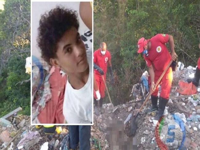 Simes Filho-BA: Jovem que saiu de casa para comprar geladinho  encontrado morto em lixo com requintes de crueldade. 
