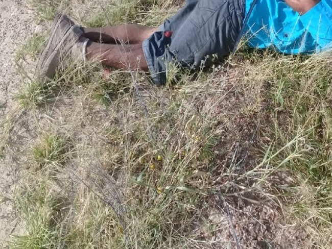 Corpo de homem  encontrado na regio do Rio do Peixe, em Queimadas