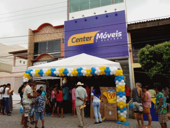 CENTER MVEIS E ELETROS CHEGA A IPIR, J NA PRXIMA SEGUNDA ESTAR INAUGURANDO SUA 23 LOJA EM JUAZEIRO