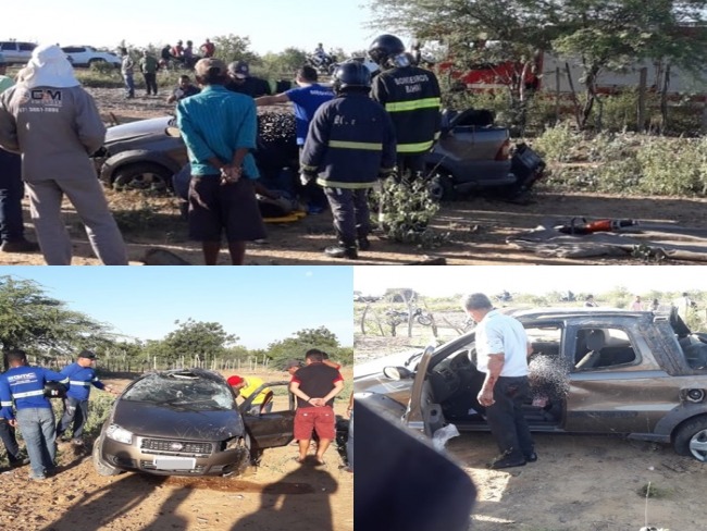 GRAVE ACIDENTE COM UM BITO NA BA-210 EM JUAZEIRO (BA) NESTA QUINTA-FEIRA (21)