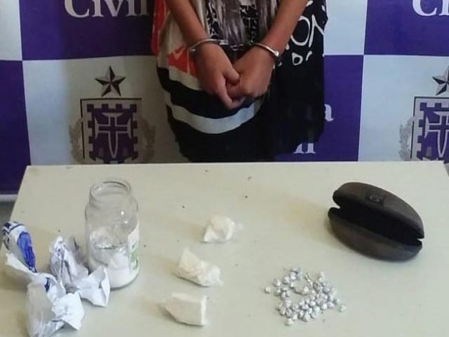 Polcia Civil prende mulher acusada de trfico de drogas em Jacobina