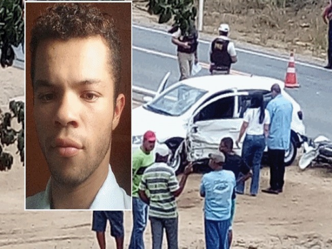 Acidente com vtima fatal na BA-242 entre Sapeau e Castro Alves 