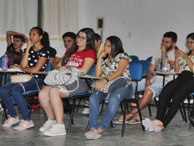 FCG recebe novos alunos dos diversos cursos ofertados