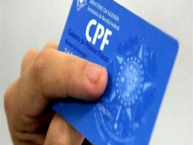 CPF substituir outros documentos de identificao 