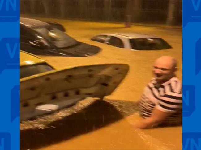 Vdeo mostra imagens impressionantes da chuva no Rio de Janeiro, assista