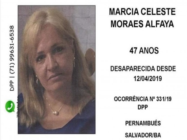 Salvador: Famlia de mulher desaparecida h 13 dias pede ajuda para encontr-la