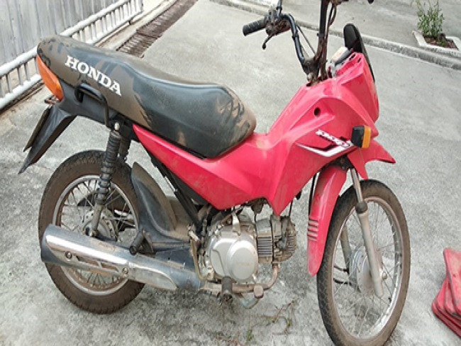 Moto roubada em Campo Formoso foi encontrada em matagal prximo a Misso do Sahy 
