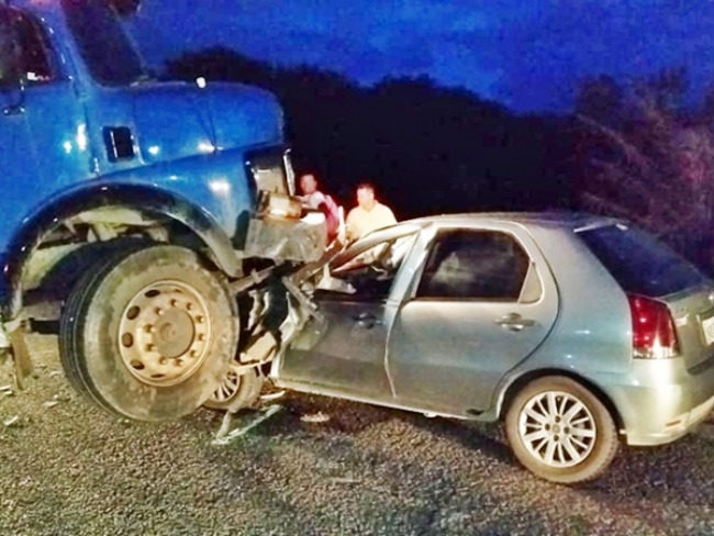 Grave acidente na BA-489 entre Itamaraju a Prado deixa feridos 